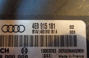 AUDI A8 S8 D3 МОДУЛЬ AKUMULATORA 4E0915181