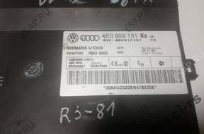 AUDI A8 S8 МОДУЛЬ KOMFORTU KESSY 4E0909131KX