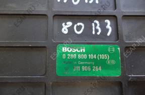 AUDI B3 БЛОК УПРАВЛЕНИЯ 0 280 800 104(105)