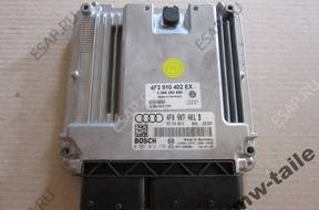 AUDI БЛОК УПРАВЛЕНИЯ ДВИГАТЕЛЕМ 4F0907401B 0281013176 FA-