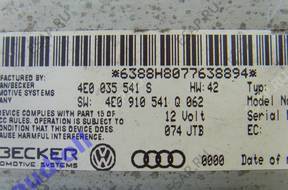 AUDI МОДУЛЬ RADIA ТЮНЕР 4E0035541S 4F0035541B