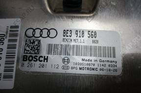 Audi S4 B6 B7 БЛОК УПРАВЛЕНИЯ ДВИГАТЕЛЕМ 8E0910560 год, 4.2 BBK