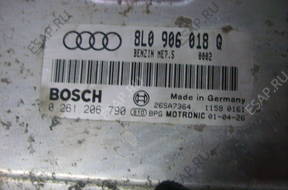 AUDI TT 1.8 T 98-06 БЛОК УПРАВЛЕНИЯ 8L0906018Q 0261206790