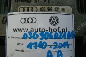 AUDI VW 03G906021AA БЛОК УПРАВЛЕНИЯ ДВИГАТЕЛЕМ