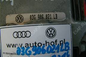 AUDI VW 03G906021LBSTEROWNIK ДВИГАТЕЛЯ