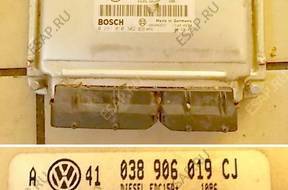 AUDI VW 1,9 TDI БЛОК УПРАВЛЕНИЯ 038906019CJ 0281010302