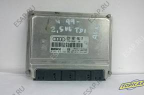 AUDI VW 2.5 TDI БЛОК УПРАВЛЕНИЯ ДВИГАТЕЛЕМ 8D0907401P