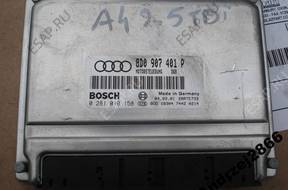 AUDI VW 2.5 TDI БЛОК УПРАВЛЕНИЯ ДВИГАТЕЛЕМ 8D0907401P