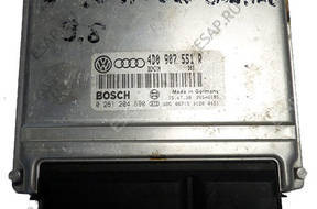 AUDI VW БЛОК УПРАВЛЕНИЯ 4D0907551 год, 0261204690