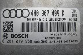 Audi VW EDC 17CP44 4H0907409K 0281019358