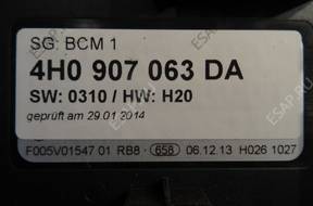 AUDI VW    МОДУЛЬ BCM 4H0907063BK