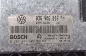 AUDI VW SEAT SKODA БЛОК УПРАВЛЕНИЯ 03G906016FH