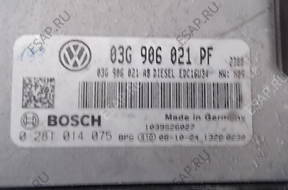 AUDI VW SEAT SKODA БЛОК УПРАВЛЕНИЯ 03G906021PF