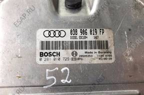 AUDIA A4 B6 1.9 TDI 130 KM БЛОК УПРАВЛЕНИЯ 038906019FP