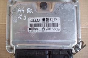 AUDIA A4 B6 1.9 TDI 130 KM БЛОК УПРАВЛЕНИЯ 038906019FP