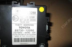 AURIS 2.0 D4D 126KM БЛОК УПРАВЛЕНИЯ КОМПЛЕКТ 89661-02D91