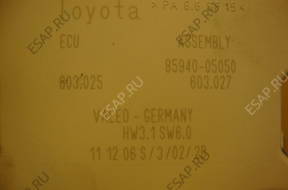 AVENSIS T25 03-06 год, МОДУЛЬ WYCIERACZKI 85940-05050