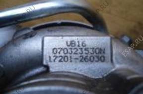 AVENSIS VERSO RAV4 2.2 D-CAT ТУРБОКОМПРЕССОР VB16