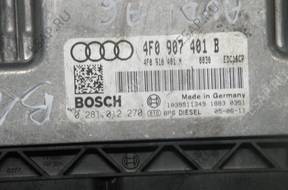 B15. A6 2.7 3.0 TDI БЛОК УПРАВЛЕНИЯ 4F0907401B 0281012270