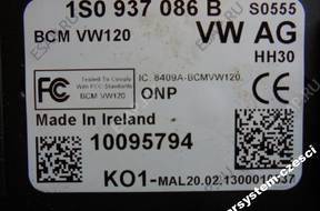 BCM МОДУЛЬ 1S0937086B VW UP CITIGO SEAT MII 1.0