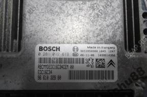 BERLINGO PARTNER 1.6HDI 06 год,. БЛОК УПРАВЛЕНИЯ 0281012619