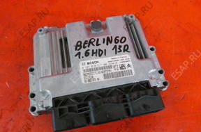 BERLINGO PARTNER 3 III БЛОК УПРАВЛЕНИЯ 1.6 HDI 0281019817
