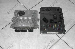 BERLINGO PARTNER БЛОК УПРАВЛЕНИЯ ДВИГАТЕЛЕМ КОМПЛЕКТ SID 801A