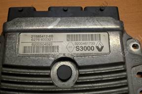 БЕЗ КОДА БЛОК УПРАВЛЕНИЯ ДВИГАТЕЛЕМ Clio 1.4 S3000 8200461733
