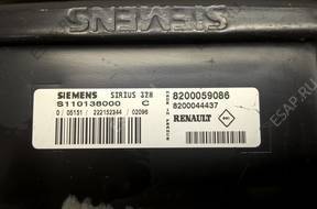 БЕЗ КОДА БЛОК УПРАВЛЕНИЯ ДВИГАТЕЛЕМ Sirius 32N S110138000C