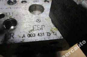БЛОК АБС   0034317512 MERCEDES W168