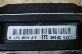 БЛОК АБС   0265800317 RENAULT MEGANE 2 II 1.9 DCI