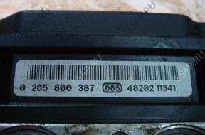 БЛОК АБС   0265800387 RENAULT SCENIC 2 II 1.6 16v