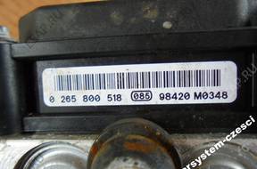 БЛОК АБС   0265800518 NISSAN NOTE 1.4 16V