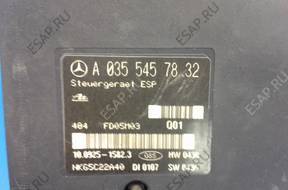 БЛОК АБС 0355457832   MERCEDES SLK W171 R171