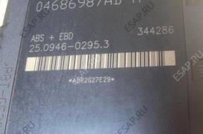 БЛОК АБС   04686987AD CHRYSLER VOYAGER 2.5CRD 01-07