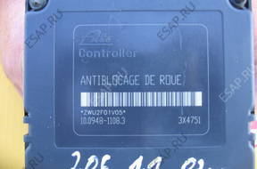 БЛОК АБС   10.0948-1108.3 - Peugeot 206 1.1 - 2002 год