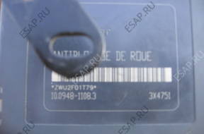 БЛОК АБС   10.0948-1108.3 - Peugeot 206 - 2002 год.