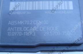 БЛОК АБС   10.0970-1167.3 CITROEN C3 II 09-15