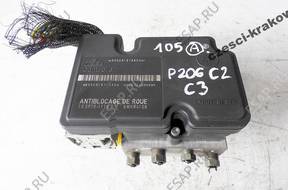 БЛОК АБС 105.   PEUGEOT 206 ATE 10.0970-1114.3