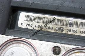 БЛОК АБС 12.   RENAULT MEGANE II 2003- 0265800440