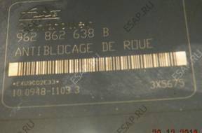 БЛОК АБС 120. PEUGEOT 206 98-03 1.4   9630135080