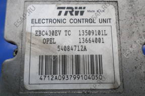 БЛОК АБС   13664001 OPEL VECTRA C 02-2008 год