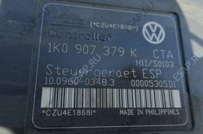 БЛОК АБС   1K0907379K OCTAVIA II GOLF V A3 8P