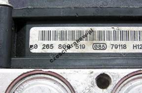 БЛОК АБС 3.   RENAULT SCENIC II 2003- 0265800519