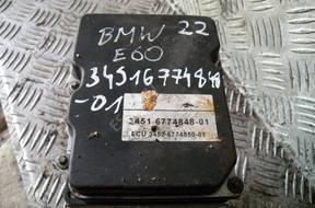 БЛОК АБС   3451 6774848-01 BMW E60 E61