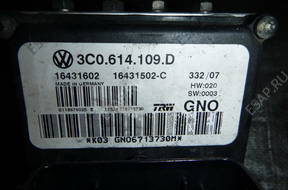 БЛОК АБС   3c0614109d VW Passat B6 2.0 TDI 05-2010 год