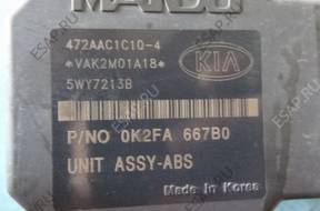 БЛОК АБС   5WY7213B Kia Carnival 99-2005 год 2.9 CRDI