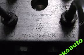 БЛОК АБС   7700432643 RENAULT MEGANE 1.9 DCI 2001 год.