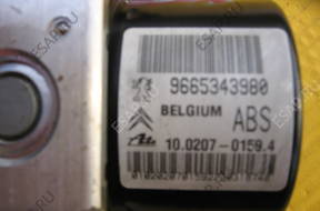 БЛОК АБС   9665343980 Peugeot 206   207 Citroen C3