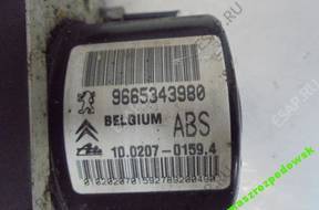 БЛОК АБС   9665343980 PEUGEOT 207 CITROEN C3